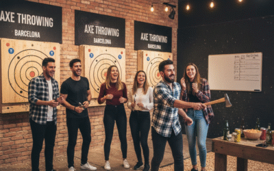 Axe Throwing Barcelona: ¡Impacta! Guía, Precios y Eventos