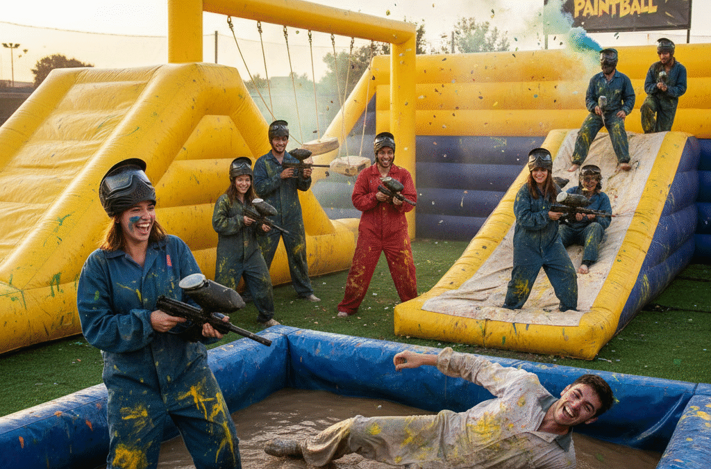 can juliana humor amarillo y paintball