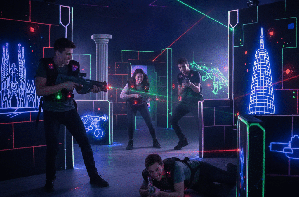 barcelona laser tag