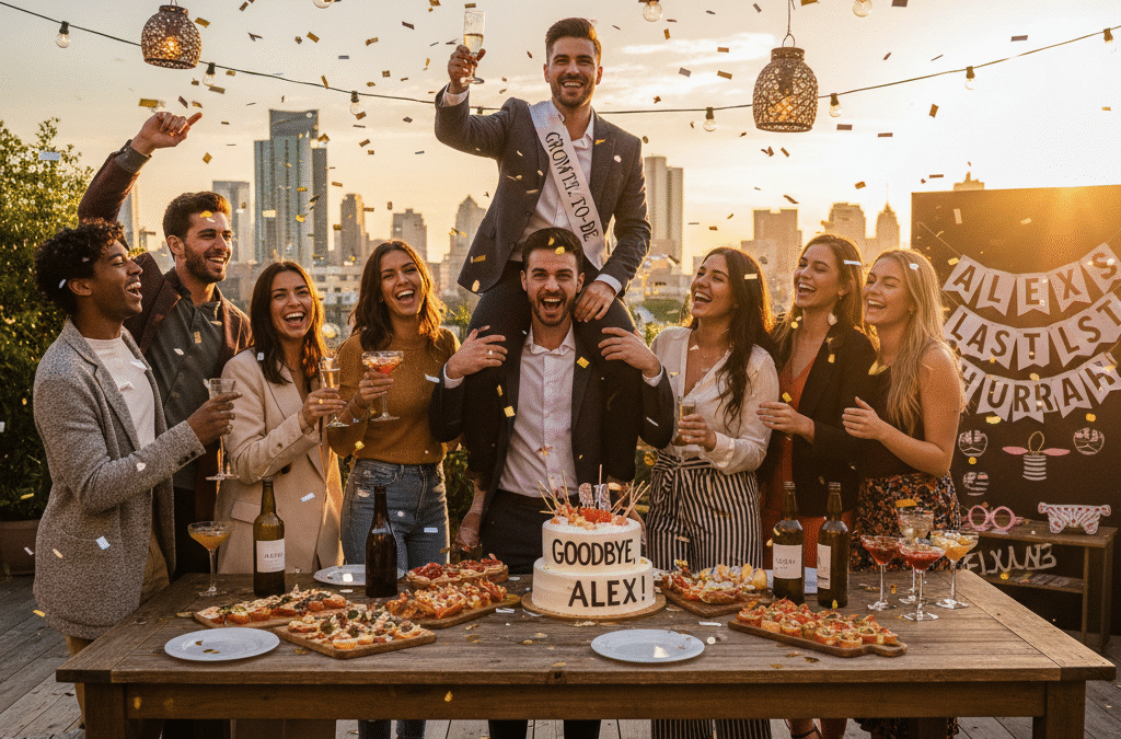 la despedida de mi amigo alex