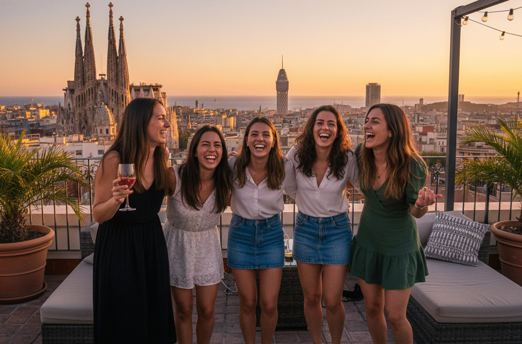 amigas de barcelona