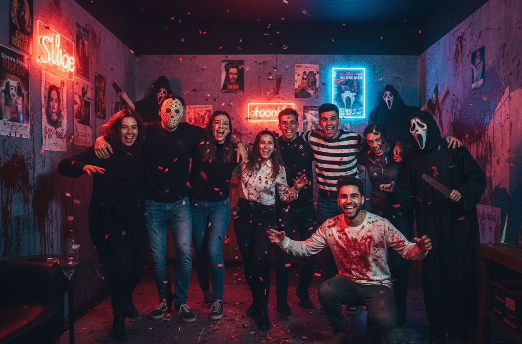 open mind room escape barcelona slasher party