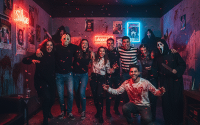 Open Mind Room Escape Barcelona Slasher Party: ¡Adrenalina P