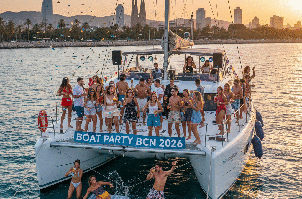 boat party barcelona 2026