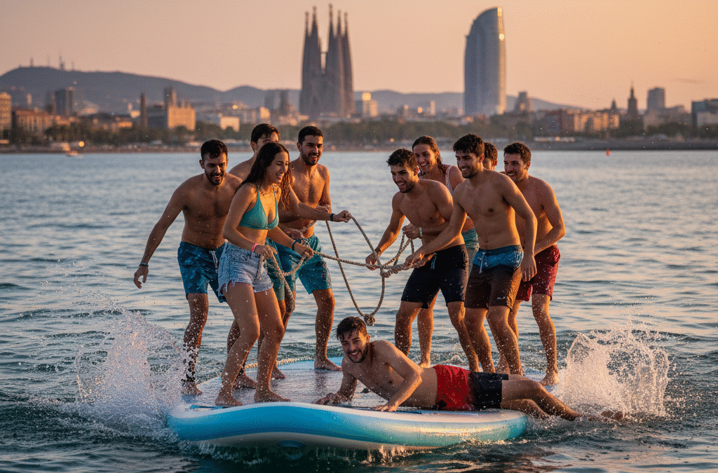 paddle surf gigante barcelona