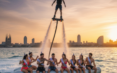 Flyboard Despedidas Barcelona: Guía Completa, Precios y Cons