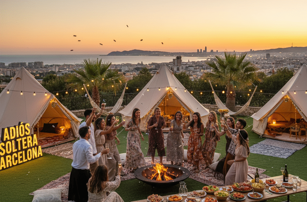 glamping despedidas barcelona