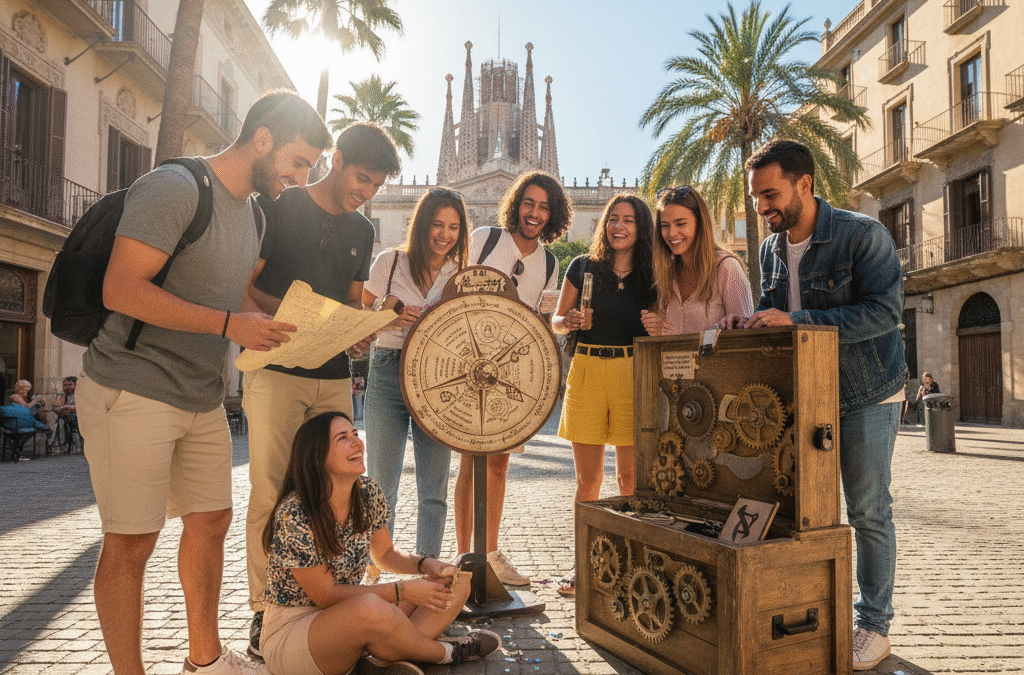 Escape room exterior Barcelona: Aventura Urbana ¡Definitiva